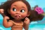 Placeholder: a beatiful little baby girl, 9 months old, moana style, black waivy hair, brown eyes, realistic, intriacte detail,volumetric lighting, particales, highly detailed, cinematic, magnificent, majestic, Realistic photography, incredibly detailed, ultra high resolution, 8k, complex 3d render, cinema 4d