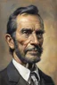 Placeholder: Presidential portrait - Abraham Lincoln - by Boris Vallejo