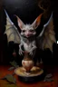 Placeholder: Living king elf kettle bat, prize winning oil painting