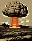 Placeholder: nuclear explosion in color for poster