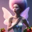 Placeholder: pixar style,realistic painting of a beautiful fairy and a jar jam marmelade, in kitchen,volumetric blue clouds,pink sky environment and flying strawberries in background, volumetric lighting,dramatic lighting, detailed digital painting, extreme dense and fine fur, anime, ornate, colour-washed colors, elegant, small minutiae, tiny features, particulars, centered, smooth, sharp focus, renderman gofur render, 8k, uhd, detailed eyes, realistic shaded volumetric lighting,caustics,backligh