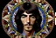 Placeholder: george harrison 3rd eye mandala trippy