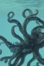 Placeholder: magical octopus swimming calmly underwater