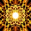 Placeholder: yellow and orange kaleidoscope