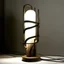 Placeholder: organic structure table lamp