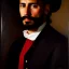 Placeholder: portrait of Jacobo Santiago Mozos born in 1976,by DIEGO VELÁZQUEZ, oil on canvas, cinematic composition, extreme detail,8k,fit full head inside picture