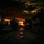 Placeholder: leaving home photo quality dark sunset mood