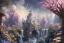 Placeholder: a fairy tale style, white gold castle，waterfall, flowering trees, full of details, smooth, bright sunshine，soft light atmosphere, light effect，vaporwave colorful, concept art, smooth, extremely sharp detail, finely tuned detail, ultra high definition, 8 k, unreal engine 5, ultra sharp focus, magic ambient,