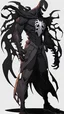 Placeholder: Mix between venom symbiote and Reaper in solo leveling shadow style