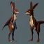 Placeholder: rabbit with velociraptor legs