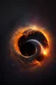 Placeholder: Black hole singularity,3d,unreal engine 5,steam profile picture