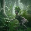 Placeholder: Play-Doh style, plant girl, fantasy art, octane render, redshift render,ambient lighting, dramatic lighting