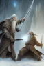 Placeholder: gandalf fight with saruman