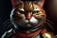 Placeholder: Samurai Cat perfect faced (((I'm the style of Mark E. Rogers))), hyperrealism, digital painting of an animation character, character illustration, glen keane, lisa keane, realistic, disney style character, detailed, digital art, 4k, ultra hd, beautiful d&d character portrait, colorful fantasy, detailed, realistic face, digital portrait, intricate armor, fiverr dnd character, wlop, stanley artgerm lau, ilya kuvshinov, artstation, hd, octane render, hyperrealism