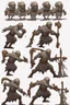 Placeholder: undead soul sprite for pixel game in the medieval style side view, all position, run jump, crouch. hyper-detailed. trending on artstation. --ar 9:16