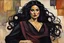 Placeholder: Painting of Salma Hayek as a Goth vampire girl, in the Expressionist style of Egon Schiele, Oskar Kokoschka, and Franz Marc, in muted natural colors