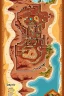 Placeholder: dnd map of red desert village