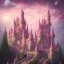 Placeholder: luminous castle pink Magic dream world