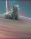 Placeholder: Cat in the space wondering if ai art is useful moebius style