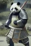 Placeholder: Panda in samurai armour