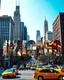 Placeholder: Prompt : A striking high-contrast, cinematic photo-style vertical collage that captures the essence of the City. Each letter of "CHICAGO" is represented by a dynamic and vibrant scene, with different iconic landmarks and moments in time. Grand buildings and Parks dominate the background, while smaller scenes such as bustling street life, yellow taxis, and people performing various activities fill the foreground. The overall mood is energetic and lively, with an emphasis on the vibrant spirit of