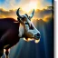 Placeholder: Ultra detailed fullbody Portrait in oil on canvas of Thor with asgardian armor riding a Giant Goat,extremely detailed digital painting, extremely detailed face,crystal clear eyes, mystical colors ,perfectly centered image, perfect composition, rim light, beautiful lighting,masterpiece,8k, stunning scene, raytracing, anatomically correct, in the style of robert e howard and Wizyakuza and Ohrai Noriyoshi and Simon Bisley and uncannyknack and Steve Jung.