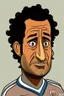 Placeholder: Ahmed Hossam Mido Egyptian football coach cartoon 2d