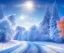 Placeholder: A great winter wonderland, landscape, colourful