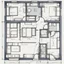 Placeholder: blueprint, one room, floor plan, technical, illustration, aged,