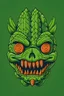 Placeholder: classic nopal face monster