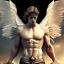 Placeholder: A male warring angel