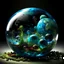 Placeholder: glass universe