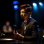 Placeholder: Christer Chao, young dark and handsome, directing a debate, photo-realistic, shot on Hasselblad h6d-400c, zeiss prime lens, bokeh like f/0.8, tilt-shift lens 8k, high detail, smooth render, down-light, unreal engine, downlight, prize winning