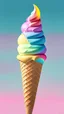 Placeholder: Rainbow Ice cream cone