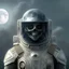 Placeholder: detailed photorealistic photo of spooky ethereal undead astraunaut obscured by smoke, intricate space suit, detailed moon landscape, mysterious monoliths in background, sharp focus, dramatic lighting, award winning, best quality, 8k 4k ultrahd wallpaper, concept art, trending on artstation, style of Greg rutkowski and wlop and beeple and Alex grey and h.r. giger