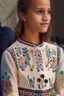 Placeholder: Hand sewn and embroidered extremely cute Alicia Vikander