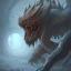 Placeholder: dragonorc dragonteeth, mythical, sharp wild beast monster, dragon dnd rutkowski kinkade artgerm