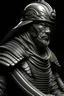 Placeholder: samurai warrior grey and white hyper realistic 3d cnc