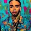 Placeholder: Painting of Anderson paak