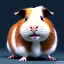 Placeholder: cute brown guinea pig by pixar