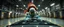 Placeholder: car driving happy 2d fluffy pirate parrot hippo in the style of Escher and Giger and Fallout 4, pinhole cam, airbrush 3d rendering, on tv screen:A five-second cinematic single take in a clean industrial presentation hall.