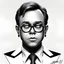 Placeholder: elton john by artgerm