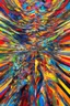 Placeholder: The splitting prism; technicolor surrealistic expressionism