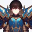 Placeholder: A shy and awkward young man in partial iron armor with short brown hair