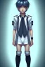 Placeholder: Shota, cute, baggy shirt, thigh high socks