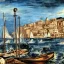 Placeholder: genoa harbour tintoretto style