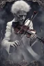 Placeholder: ghost of shadow Violinist, man, fantasy
