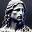 Placeholder: White Sculpture aragorn, full body, greek sculpture style, full body, fresco background, hyper realistic, 8k,