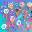 Placeholder: Social Media design for ice cream