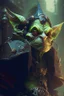 Placeholder: goblin judge in the style of warhammer, anime style, depth of field, nvidia graphics, lightrays, trending art, movie poster